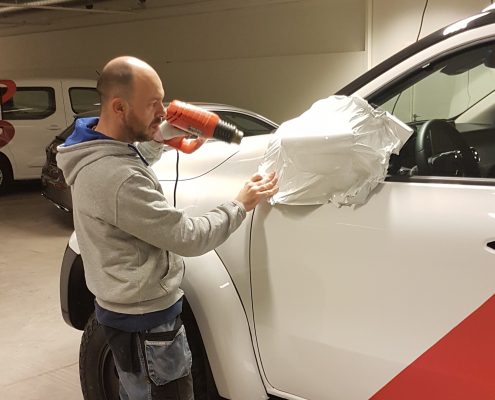 Foliering av bil Bærum