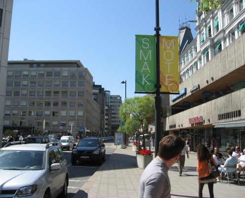 Vika terrasse - Bannere