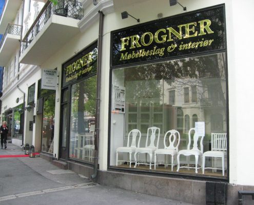 Frogner møbelbeslag - Vindusdekor