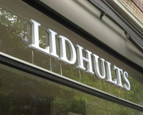Lidhulst - Lysskilt