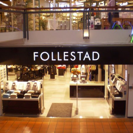 Follestad - Lysskilt
