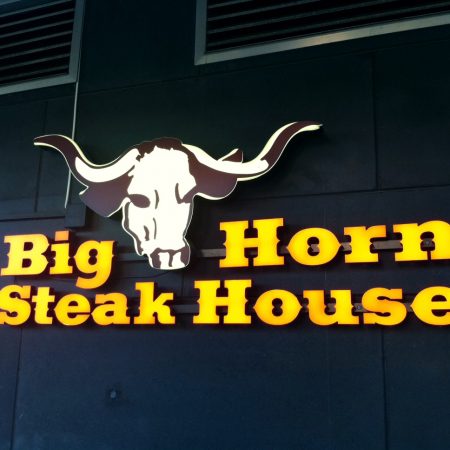 Big Horn - Lysskilt