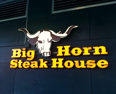 Big Horn - Lysskilt