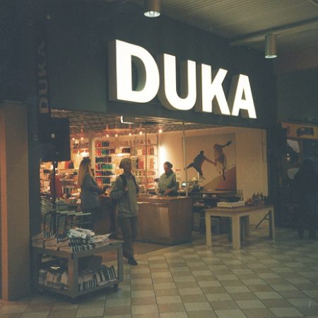 DUKA - Lysskilt